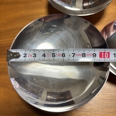 純銀製三重盃の画像