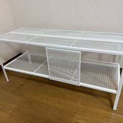 【急募】IKEA イケア テレビ台 メタル ホワイト　※6月10日まで