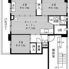 ◆敷金・礼金が無料！◆ビレッジハウス大町1号棟 (506号…