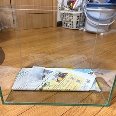 中古　GEX AQUARIUM グラステリア30フレームレス水槽...
