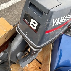 95年製ヤマハ8馬力2ストの画像