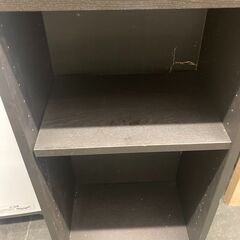 ☆中古￥300！3段カラーボックス　家具　収納家具　幅40㎝ｘ奥行28㎝ｘ高さ106㎝　【BE100】の画像