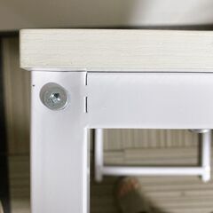 M445 ローテーブル  センターテーブル  木目ホワイト の画像