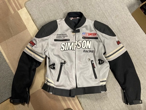 シンプソン　ライダースジャケット　サイズL