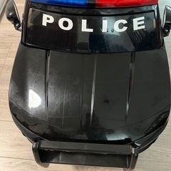 2人乗り警察車両 子供電動自動車