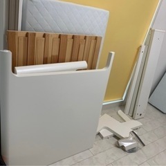 IKEA 伸縮ベッド セミシングルの画像