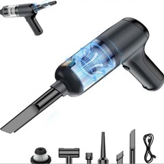 [新品未使用品]　ハンディクリーナー 掃除機 28000Pa強力 車用掃除機 Type-C  掃除機 コンパクト の画像