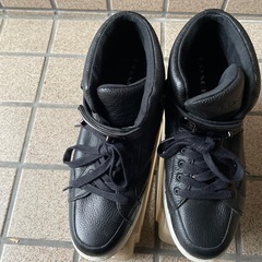COACHレザーシューズ24.5から25の画像