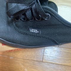 vans  スニーカー  ブラック  25.0の画像