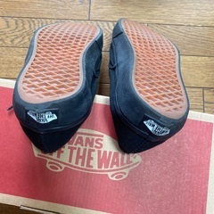 vans  スニーカー  ブラック  25.0の画像