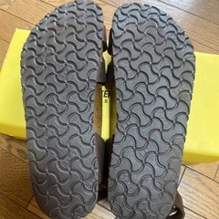 ビルケンTATAMI ブラウン ストラップサンダル 24.5の画像