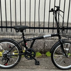 ＜使用少＞超美品・ENGINE LAG・ミニベロ・20インチ折り...