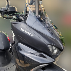 YAMAHA　Xforce　ヤマハ　Xフォース　走行距離少　黒　シールドカスタムの画像