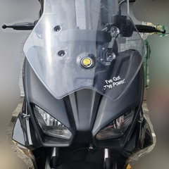YAMAHA　Xforce　ヤマハ　Xフォース　走行距離少　黒　シールドカスタムの画像