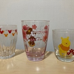 ディズニーグラス3種(不揃い)