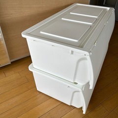 ニトリ　収納　2個セットの画像