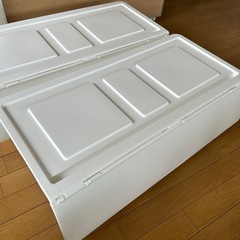 ニトリ　収納　2個セットの画像