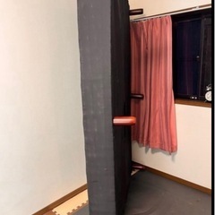 中古 ポケットコイル　セミダブルベッド マットレス一体型