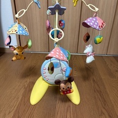 ディズニー やわらかガラガラメリー デラックスプラス 