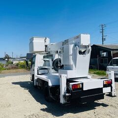 いすゞ エルフ 高所作業車 SK126 スカイマスター 12.5m ブーム・車検付・61384Km・特定自主点検付・4HF1エンジン・税込み・お値下げ可能の画像