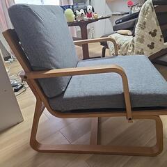 【美品！】無印良品の一人用ソファーの画像