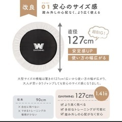 【引き渡し者決定】トランポリンの画像