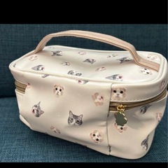 【美品】バニティポーチ　もちまる日記　スリーピー　ダイソーの画像
