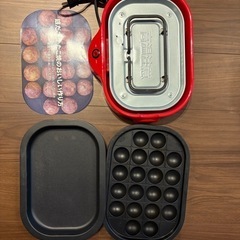 ホットプレート たこ焼き器　銀だこ 　使用1度のみの画像