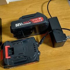 中華バッテリー 18V 一個   と 充電器