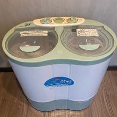 NEW晴晴 AHB-02 アルミス ２層式小型洗濯機