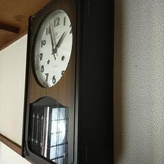 レトロ壁掛け時計　振り子時計　愛知時計電機㈱の画像