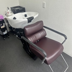 美品　タカラ　バック　リア　シャンプー台 　