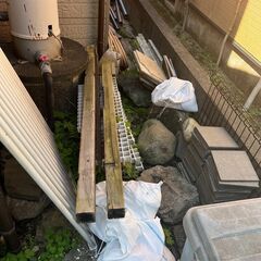 残地物や不用品を安く引き取ってくれる方を探しています