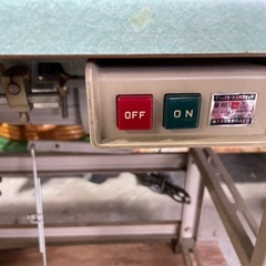 BROTHER DB2-B714-3 100v 工業用ミシン　動作品の画像