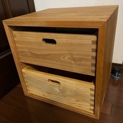 木製引き出し収納