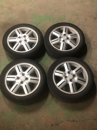 15インチ ダンロップ エナセーブ タイヤホイールセット MRワゴン、モコ、ワゴンRソリオ等に も