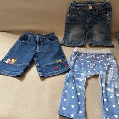 子供ズボン100-110cm3枚ミキハウス入り