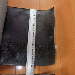 現状 屋根の防水シート 幅30cm 生地 布地 頑丈 除草シート 防草シート 黒 ブラック 建築 大工 材料 素材 の画像