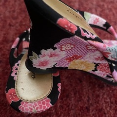 新品　和柄サンダル🌸 Ｓサイズの画像