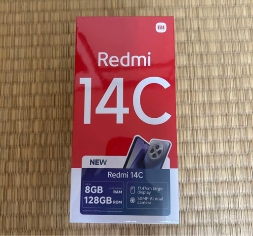 その他 Redmi 14C Midnight Black 4GB RAM 128GB ROM