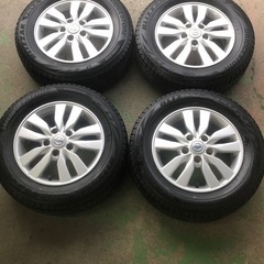 ブリヂストンVRX2 195 65 R15 &日産純正ホイール4...
