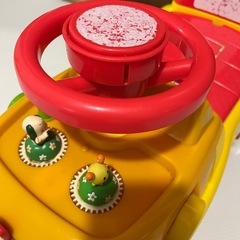 わんわん キッズカー  子供 乗り物 コンビカー 足蹴り車の画像