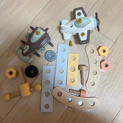 大工さんセット＋組み立ておもちゃの画像