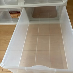 【商談中】天馬 押入れ収納ケース WM-306 6段（引き出しストッパー付き）の画像