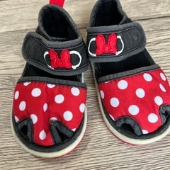 Disney ミニーサンダル 13センチ　笛付き