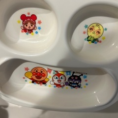 アンパンマン　ミッキー　離乳食グッズの画像