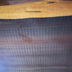 木製　一枚板テーブルの画像