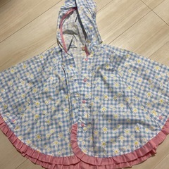 レインセット ポンチョ 長靴 子供 の画像