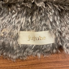 ラビットファー　毛皮　帽子 ファーハット　グレー　フリーサイズ　Jujube スタンレーインターナショナルの画像