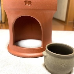 ファンジン黄土座器/Ge黄土壺/よもぎ蒸し